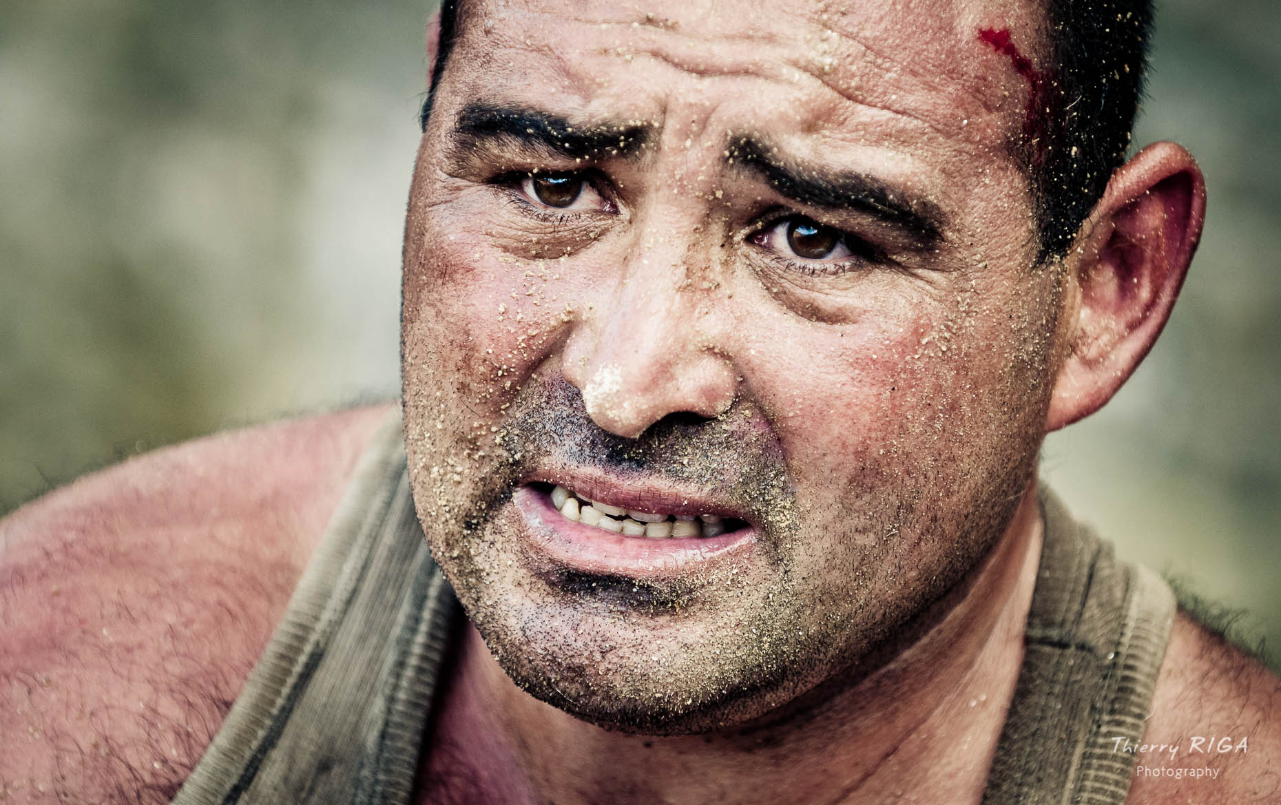 portrait of an aloitador, Rapa das Bestas, Sabucedo, Spain