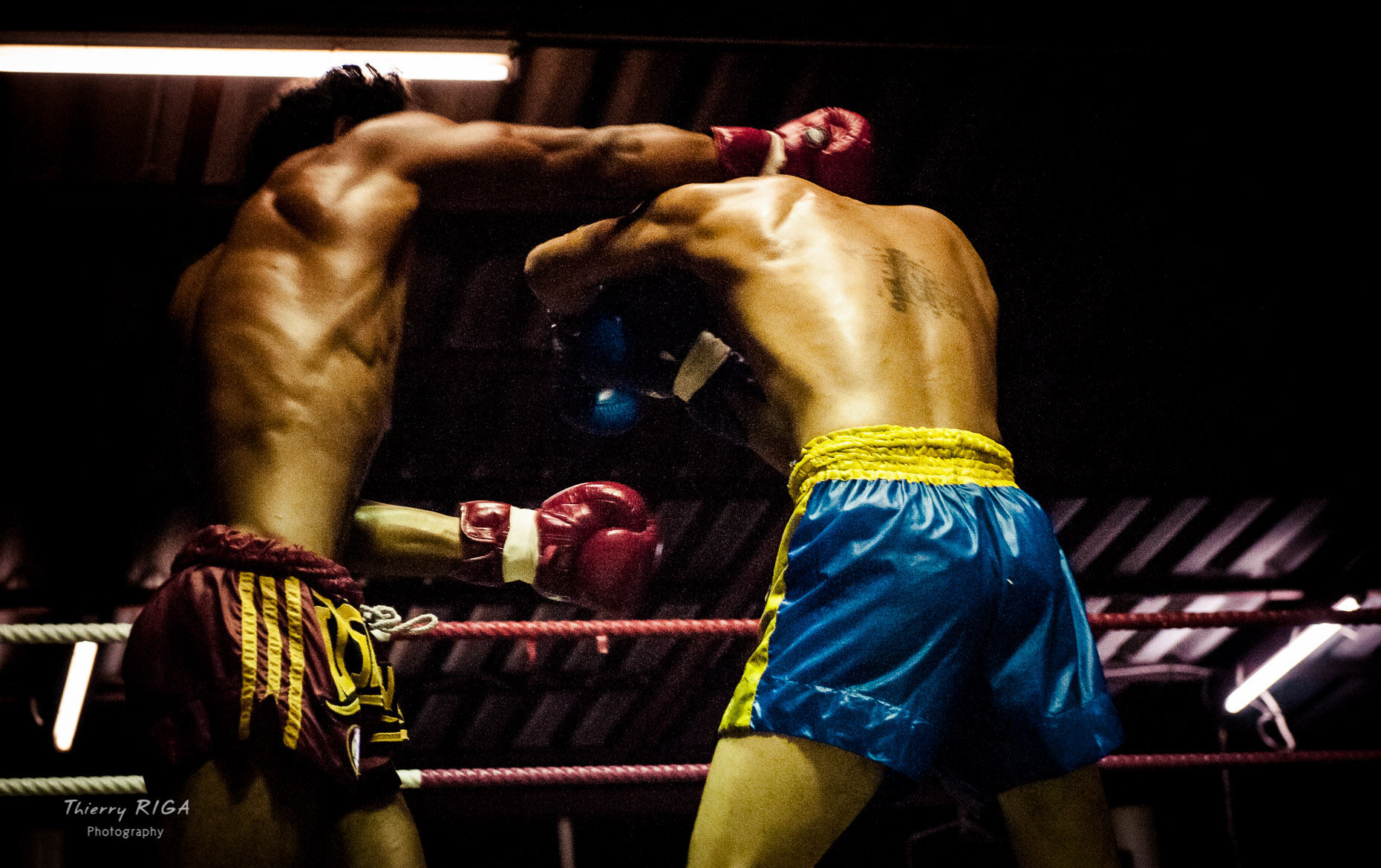 Muay Thai boxing young fighters